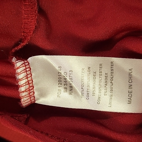 Altar'd State medium red mini dress with crochet - Picture 5 of 7